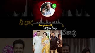 నీ భార్య మాటలు విన్నీ నాకే ద్రోహం చేశావు Manchu Manoj Vs Mohan Babu  Mohan Babu Audio Leak  AC [upl. by Melvena]