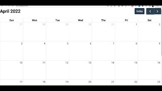 Angular 14 FullCalendar Library Example to Show Calendar in Browser Using TypeScript [upl. by Cleon]