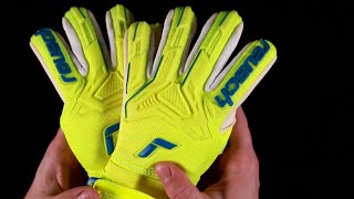 Reusch Attrakt Freegel Gold FS Goalkeeper Glove Review [upl. by Gleda512]