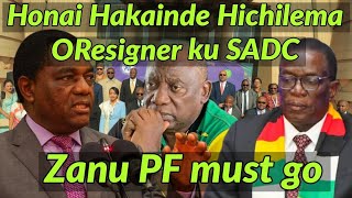 Honai Hakainde Hichilema Ouits SADC asi Mashoko aataura aneHondo Mukati 🇿🇼🇿🇼🇿🇼🇿🇼 [upl. by Libbey]