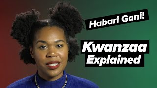 Kwanzaa Explained [upl. by Nwahsad]