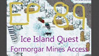 Tibia  Episode 89  Ice Islands  Formorgar Mines Hoist  Norseman Outfit [upl. by Naimad]