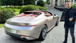 New BMW Concept Has Boat Tail  Skytop [upl. by Dnomsad]