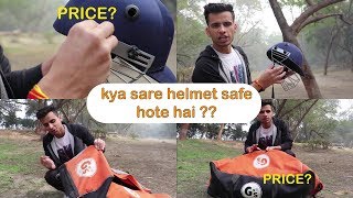 Tips For Chossing Cricket Helment and Cricket Bag  Cricket kit Review Series Part5 [upl. by Xenia]