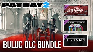 PAYDAY 2 Review Gunslinger Weapon Pack  Tailor Pack 3  Color Pack 3 [upl. by Shara]