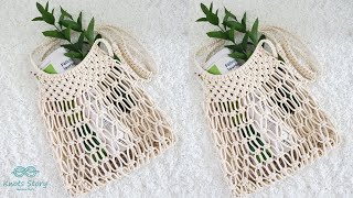 Macrame shopping bag [upl. by Asante103]