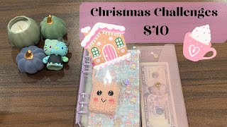 Saving Challenges Christmas Binder 40 [upl. by Charmian109]