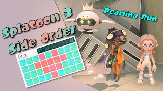 Pearlina Palette Run  Splatoon 3 Side Order [upl. by Llirpa201]