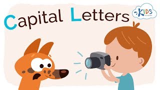 Capital Letters for Kids  Grammar for 1st Grade  Kids Academy [upl. by Vine192]