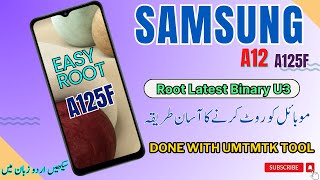 Root Samsung A125F Binary 3 with scatter File Via Test Point Using UMTMTK Tool [upl. by Ury]