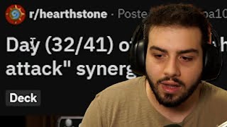 Rarran Explains The Worst Hearthstone Deck Hearthstone Drama [upl. by Nessim]