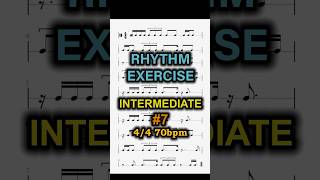 Rhythm Exercise Intermediate 7 rhythm rhythmexercise eartraining [upl. by Anelhtac]