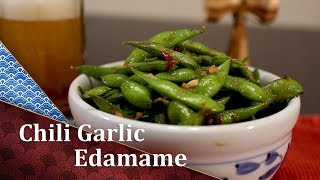 How to make Chili Garlic Edamame [upl. by Ammadis]