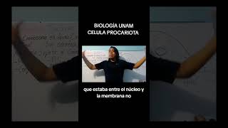 BIOLOGÍA UNAM CELULA PROCARIOTA vamospor120 admisionunam examenunam CELULAPROCARIOTA célula [upl. by Akkina]