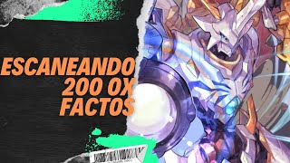 Escaneando 200 Factors X de Omegamon ALPHAMON SERVER LADMO [upl. by Hacissej]