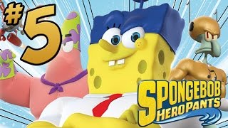 SpongeBob HeroPants Gameplay Walkthrough  PART 5  Giant Plankton Bot Boss Fight [upl. by Tirrag]