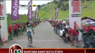 Quintana ganó sexta etapa del Dauphine Libere [upl. by Nadine578]