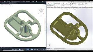 How to Open Solidworks 3D Model in Autocad  Solidworks To AutoCAD [upl. by Margret]