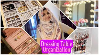 My Dressing Table Tour  Dressing Table Organization in Tamil  Makeup💄ampJewellery Organization [upl. by Donohue]