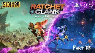 Ratchet amp Clank Rift Apart Gameplay Walkthrough Part 13 4K 60FPS  No Commentary playstation5 [upl. by Aydne574]