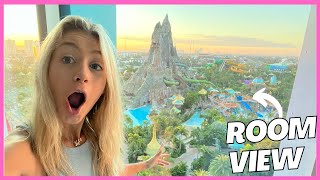 Cabana Bay Beach Resort Universal Orlando Room amp Resort Tour  Volcano Bay View [upl. by Anoet814]