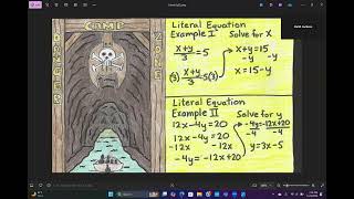 Literal Equations 2 [upl. by Irreg]