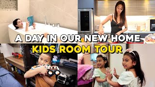 A DAY IN OUR NEW HOME  KIDS ROOM TOUR  ZEINAB HARAKE [upl. by Akcinahs209]