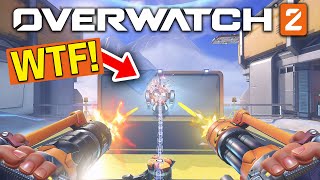 Overwatch 2  Mauga NEW HERO Gameplay ALL Abilities Brawler Sustain TANK [upl. by Oinotnanauj]