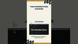 Joe Hudson The Connection Course [upl. by Weibel966]