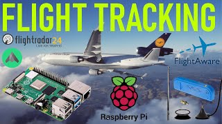 Airplane Flight Radar with Raspberry Pi  PiAware Setup [upl. by Anceline]