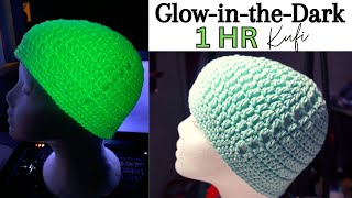 How to Crochet a Kufi as a Beginner Takes LESS Than 1 Hour [upl. by Lyn]