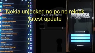 How to unlock Nokia C22C31C32 and G21 latest update 2024 no relock [upl. by Nonarb14]