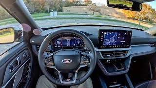 2025 Ford Explorer ST  POV Test Drive Binaural Audio [upl. by Jacinda]