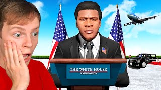 PLAYING as PRESIDENT of GTA 5 [upl. by Nasya]