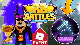 How to Get the Islands CHALLENGE BADGE RB BATTLES TROPHY Roblox RB Battles Season 2 Event 2020 [upl. by Perri91]