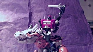 Transformers Age Of Extinction Stop Motion Sneek Peek Optimus Prime Vs Grimlock [upl. by Christensen]