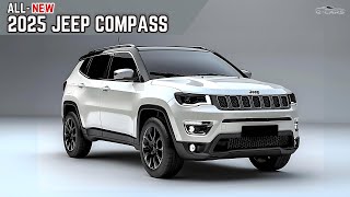 New  2025 Jeep Compass Unveiled  Improved Technology Comfort And performance [upl. by Anelrihs]