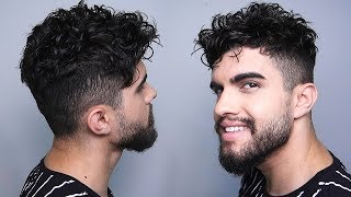 Como arrumo CABELO ONDULADO  Dicas para ESTILIZAR cabelo masculino [upl. by Eeram757]