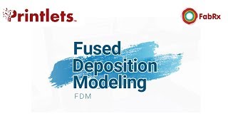 3D printing of medicines  fused deposition modeling FDM [upl. by Bunny]