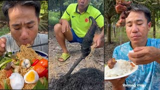 ASMR VANLONG VLOGS EATING SHOW yummy food mukbang ngontinhhay saladbeef sial [upl. by Klement391]