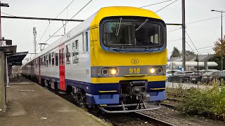 Train at Enghien Station 4K 08112024 [upl. by Olecram]