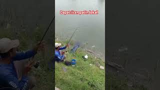 Dikira patin malah ikan baung fishing kolam mancing [upl. by Aropizt]