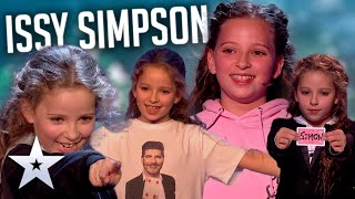 EVERY SPELLBINDING performance from Issy Simpson  Britains Got Talent [upl. by Neladgam]