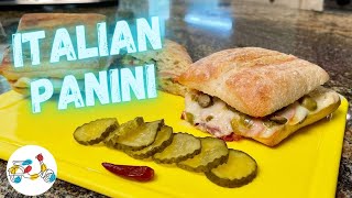 Italian Panini Recipe [upl. by Annoyt137]