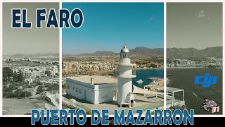 PUERTO DE MAZARRON  EL FARO  13  Drone aerial footage cinematic 4k 🇪🇦 [upl. by Ahtnamas]