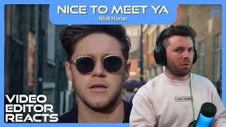 Video Editor Reacts to Niall Horan  Nice To Meet Ya [upl. by Moe905]