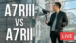 Sony a7R III vs a7R II Is it Worth the Upgrade  🔴 Monday Live [upl. by Akfir]