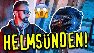 Das DARFST du mit deinem Motorradhelm NICHT machen [upl. by Kissel]