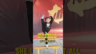 4YearOld Orphan Becomes Acrobatic Prodigy Against All Odds [upl. by Lehcear489]