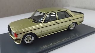 MercedesBenz 280E AMG W123 масштабная модель Neo Scale Models [upl. by Piselli647]